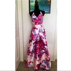 By&by Floral Prom Dress